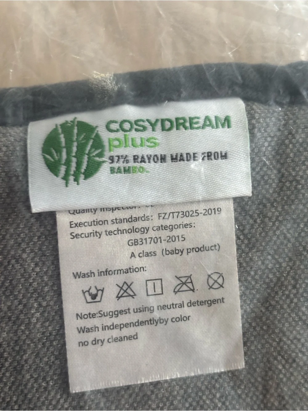 Gray Infant Support Pillow Lounger - Cozy Nesting Cushion